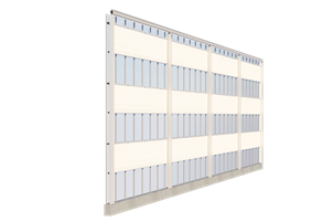 ValkGableVision | Verticale scherminstallatie voor de tuinbouw