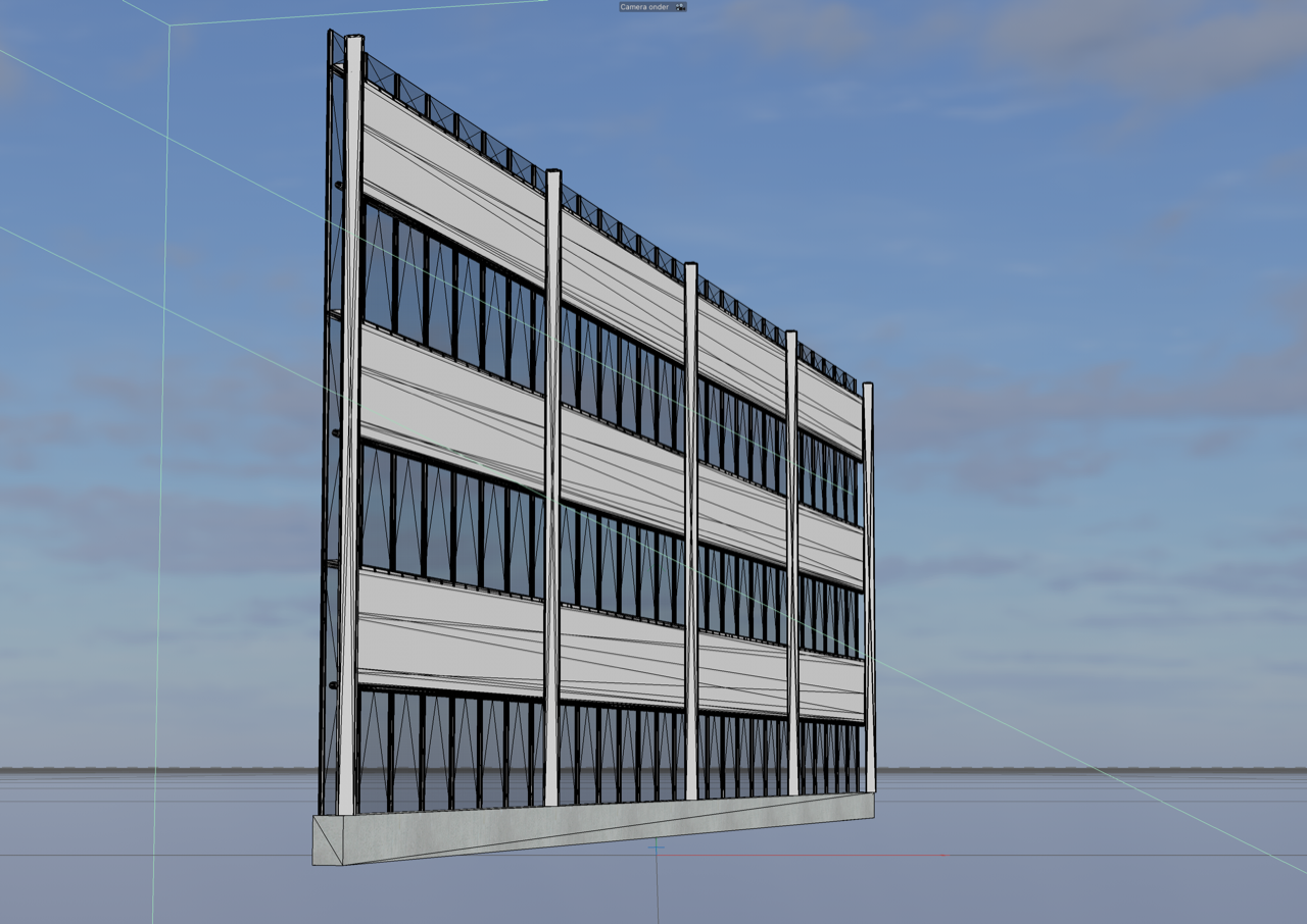 ValkGableVision | Pantalla vertical enrollable para su invernadero Venlo